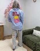 Chemise Out of office bleue