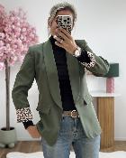Blazer Lucia kaki