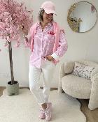 Chemise lovers club rose