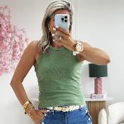 Top Laurie vert (taille petit)