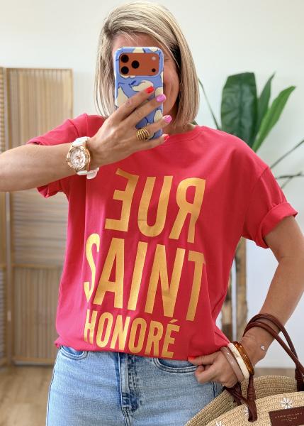 Tee shirt St honore rouge