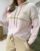 Sweat Lara beige rose