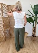 Pantalon Paula kaki