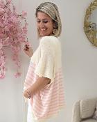 Pull Zelie rose