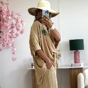 Chemise Andrea camel
