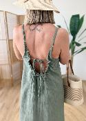 Robe Amel kaki