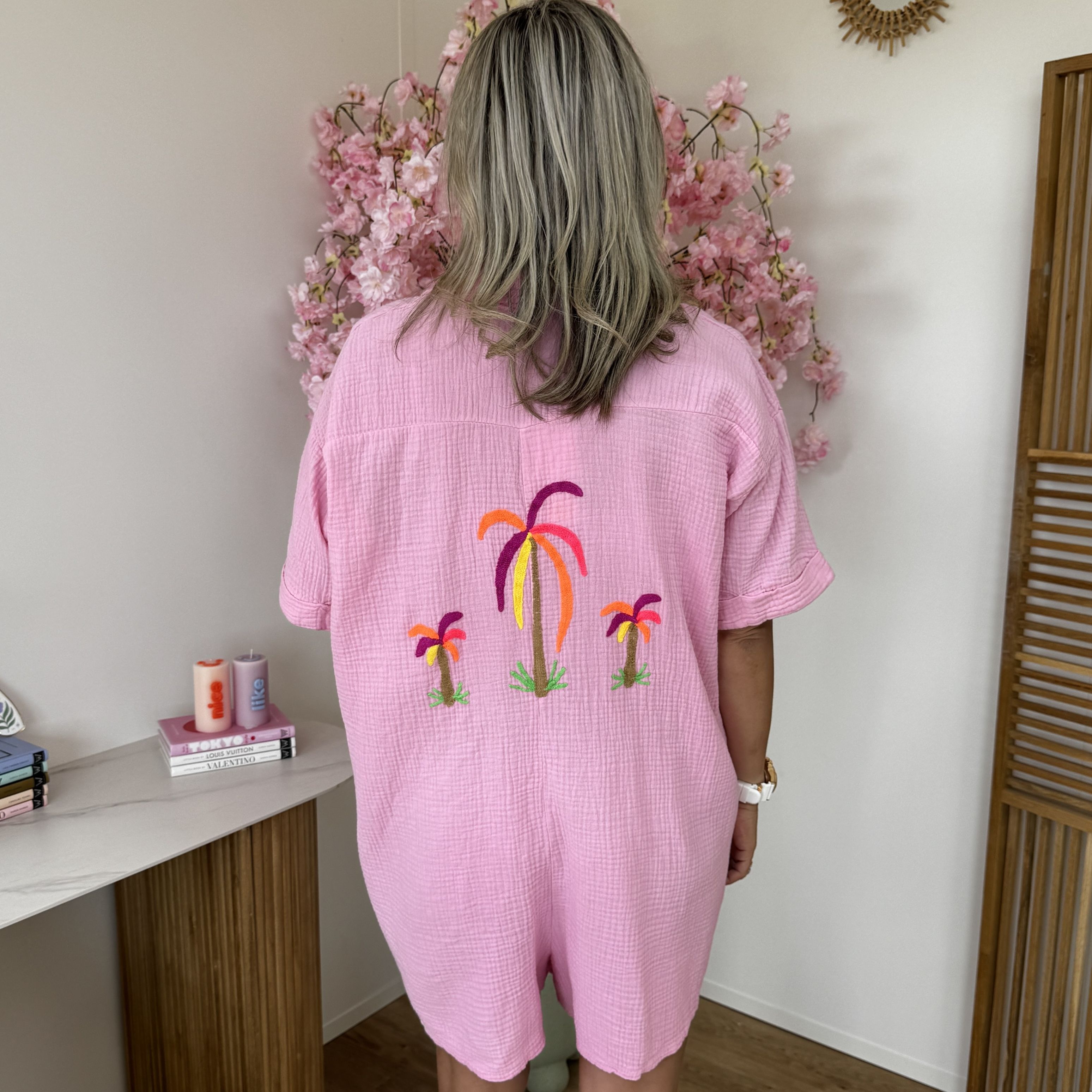 Combi short Torry rose