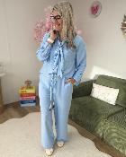 Pantalon Elsa ciel