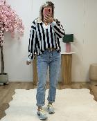 Pull Jackie bleu choco