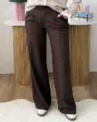 Pantalon Calixte choco