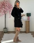 Manteau Melissa noir