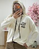 Sweat mom club ecru
