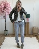 Perfecto kaki delavé