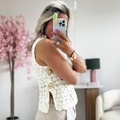 Pull Elsa blanc