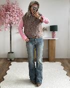 Chemise Sacha rose