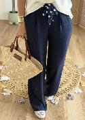 Pantalon Paula marine