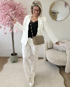 Blazer Agathe blanc