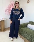 Pantalon Jessie marine (du 34 au 40)