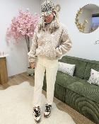 Gilet veste Athenais beige