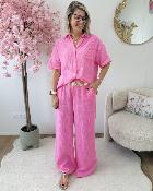 Pantalon Coleen rose