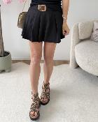 Jupe short Mona noire