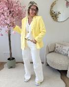 Blazer Lihuan jaune