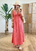 Robe donna corail