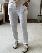 Pantalon Amour blanc