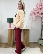 Sweat mon cheri beige