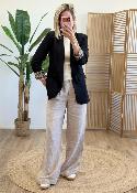 Blazer noir leo