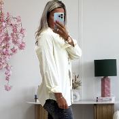 Chemise Samy jaune pâle