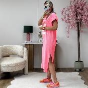 Robe Claire corail