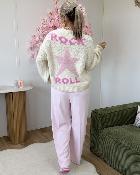 Pull Rock & roll ecru