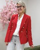 Blazer Parker rouge