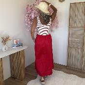 Robe 2 en 1 rouge