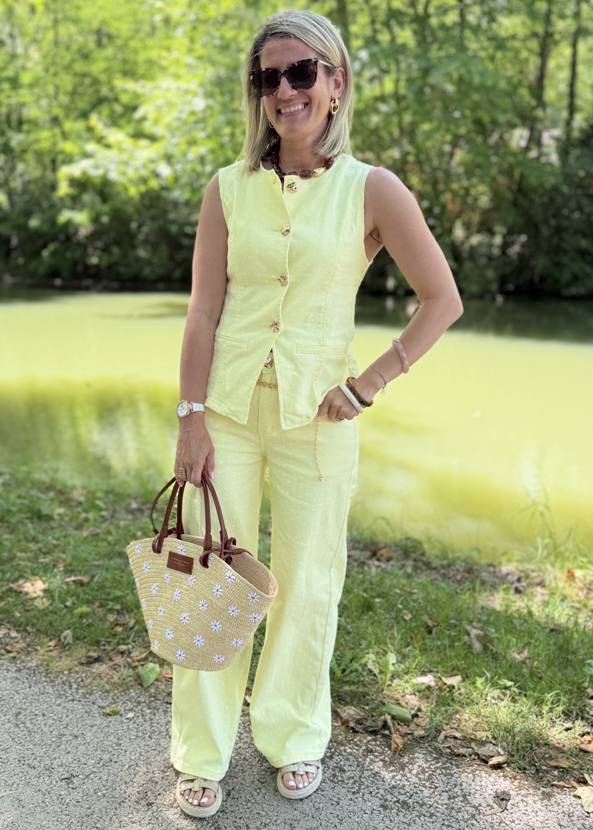 Ensemble Maddie jaune