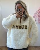 Pull camionneur pilou amour