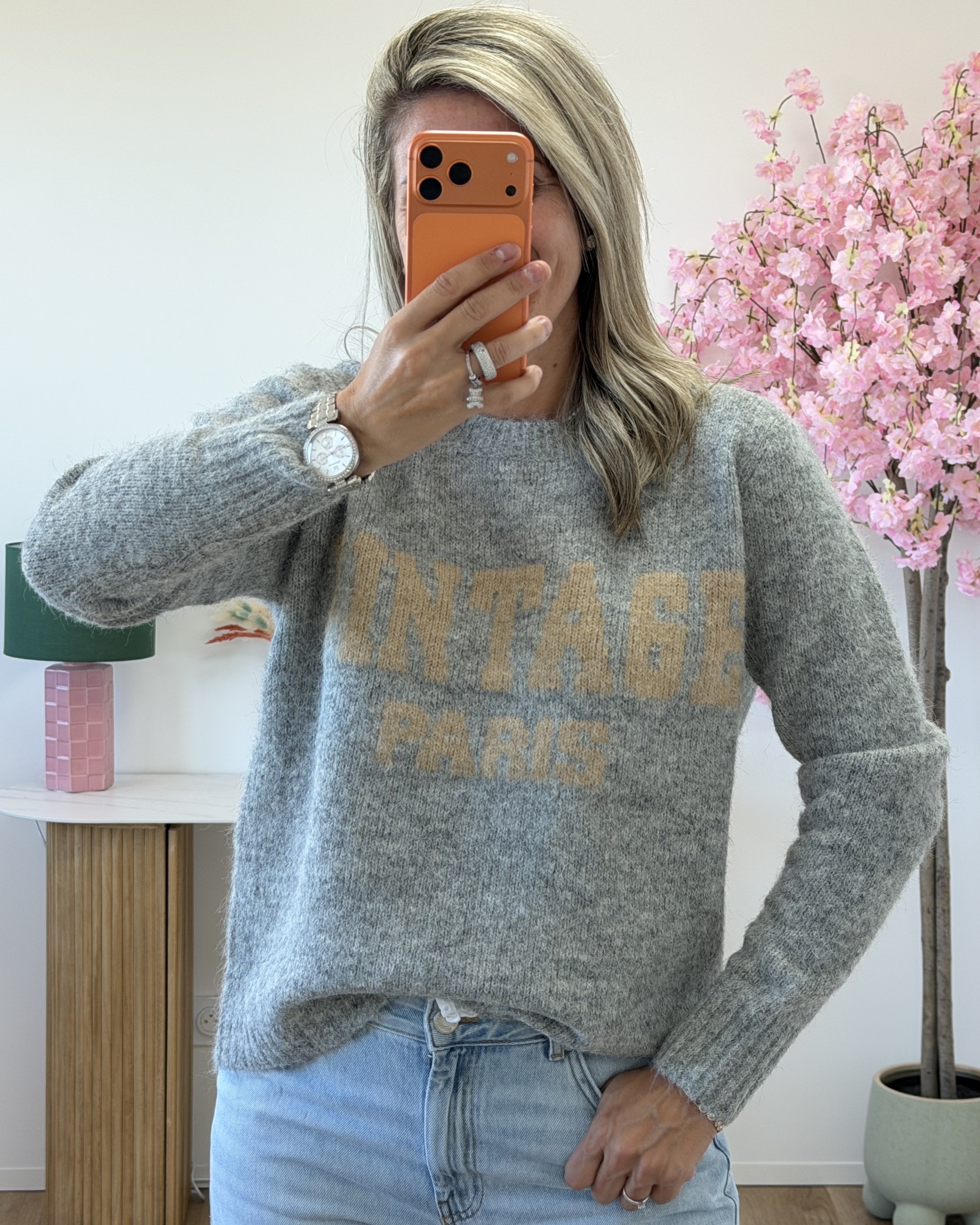 Pull Vintage Paris