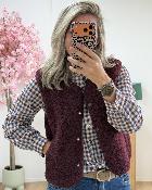 Gilet Logan bordeaux