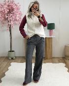Pantalon Clothilde gris