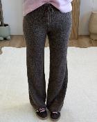 Pantalon cocooning choco
