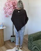 Poncho chocolat