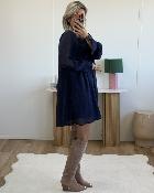 Robe Joy marine (taille grand)