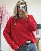 Pull Orlane rouge