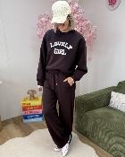 Sweat lovely girl purple