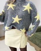 Jupe short Natanael jaune