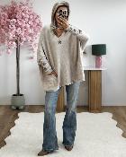 Pull Lison beige
