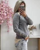 Pull Leon gris