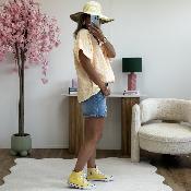 Blouse Taylor saumon jaune