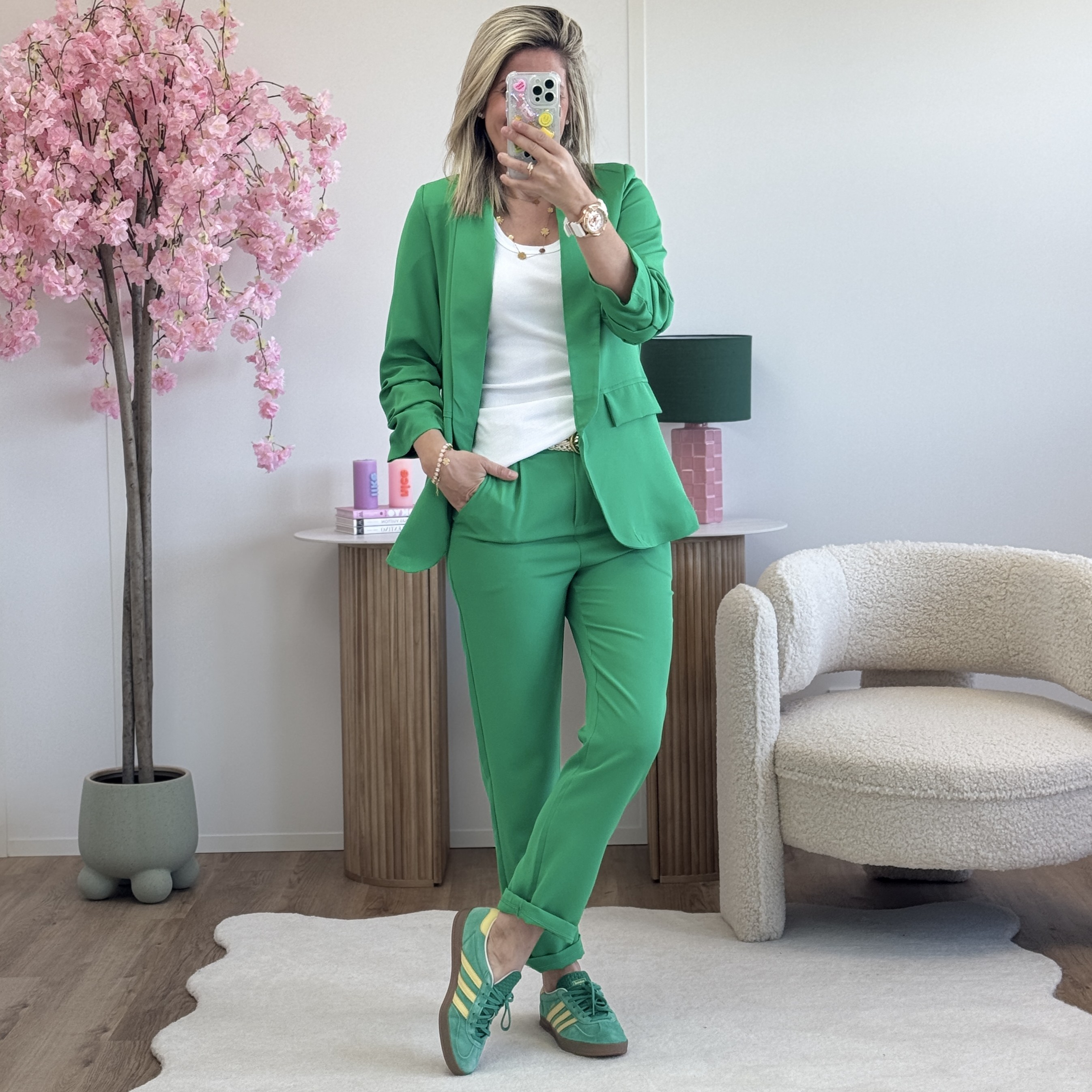Ensemble Brenda vert